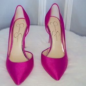 Jessica  Simpson PINK HEELS.